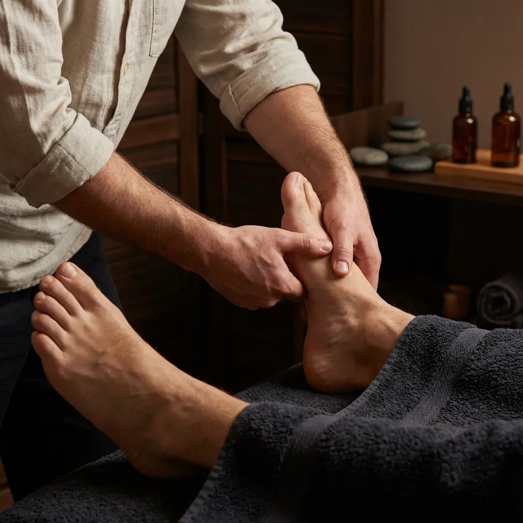 تدليك انعكاسي (رفلكسولوجي)